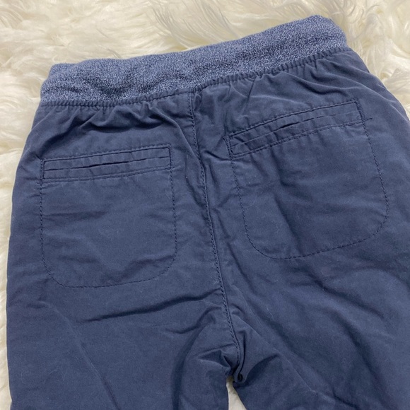 Cat & Jack Gray  Blue Baby Boy Joggers Lining Pants Size 12M ! - Picture 5 of 8